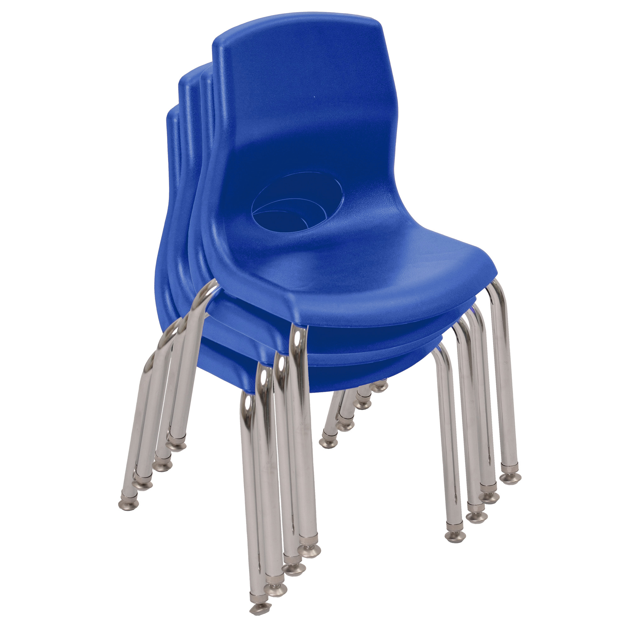 Environments® Comfy Chair with Blue Cushions Social Seating Classroom  Furniture Furniture All Categories