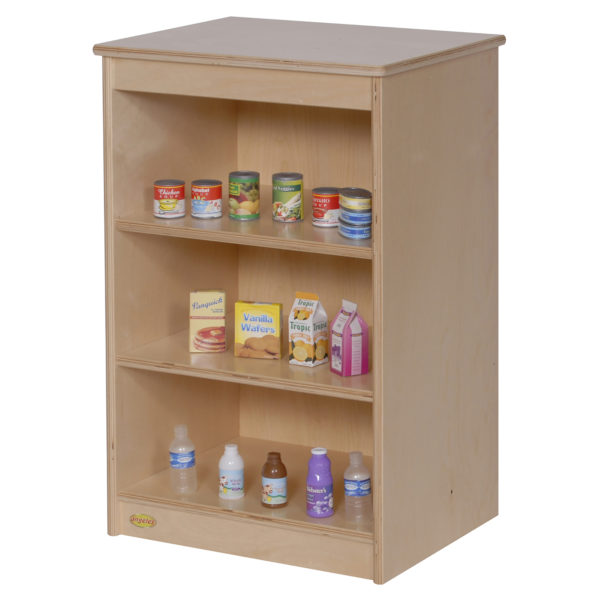 wooden role play storage