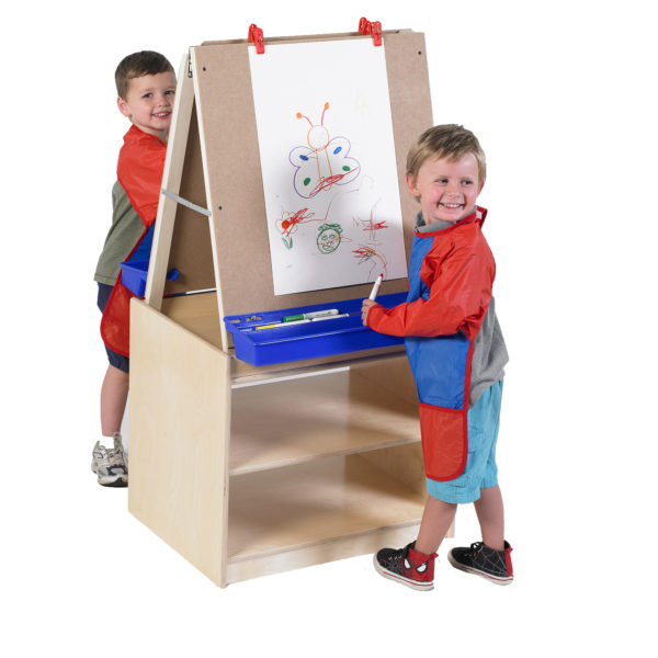 art easel and storage for classroom