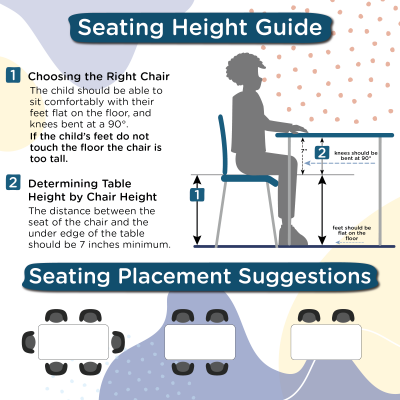 Choosing the right height for classroom tables for a perfect fit