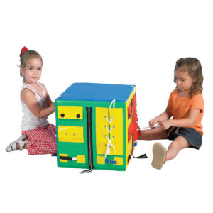 developmental play cube