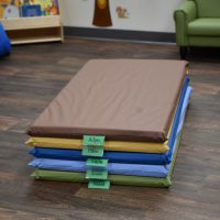 350-044-Safe & HealtRest Mats with Name Tags Make Rest Time Spaces Healthier