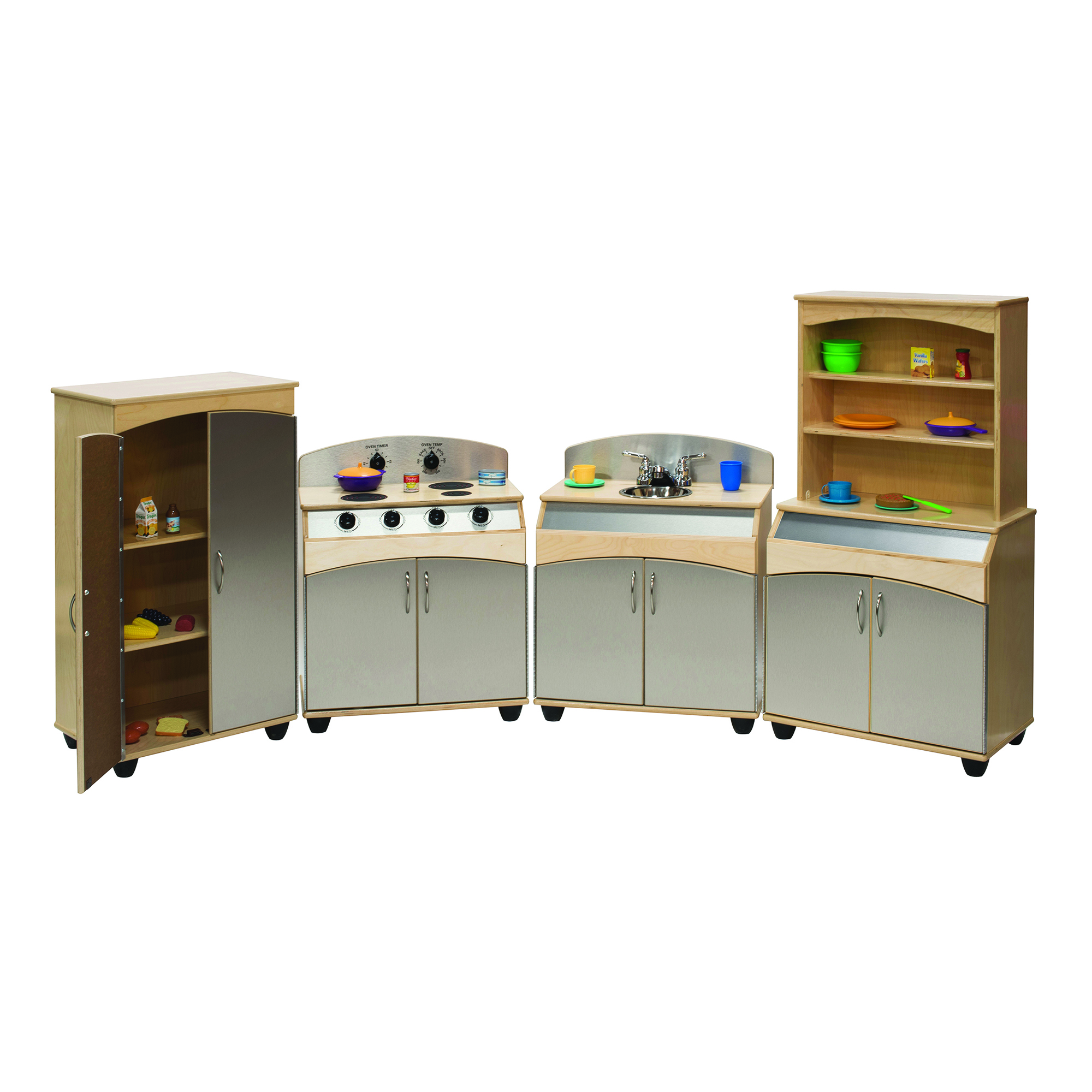 4-Piece Contemporary Complete Kitchen Set