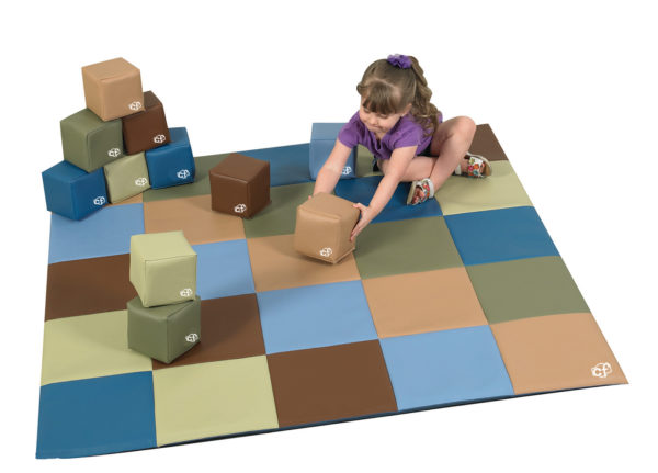 blocks and play mat
