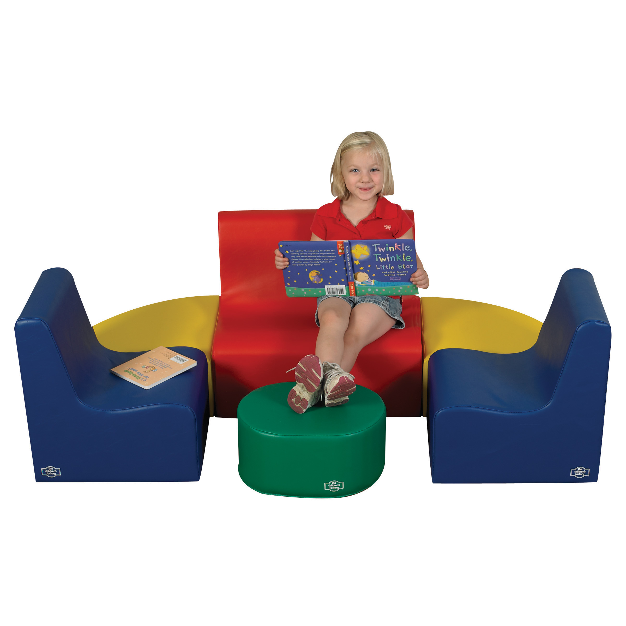 Preschool Contour Seating - Primary 6 Piece