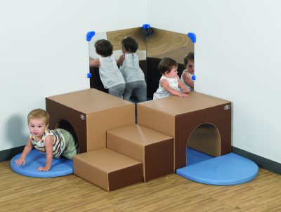 Classroom Corner Climbers are great for socializing.