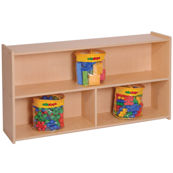 toddler 2 shelf storage