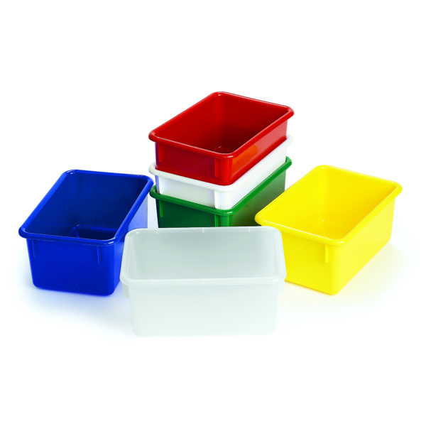 plastic storage trays