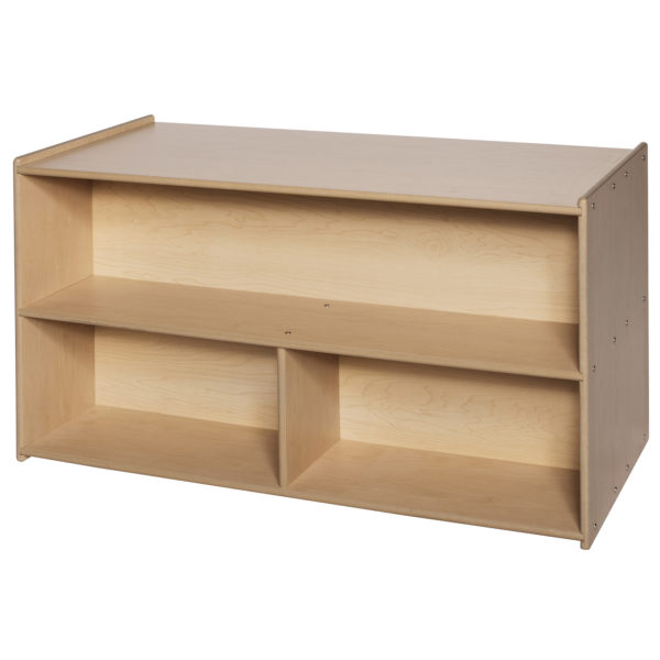 two shelf storage