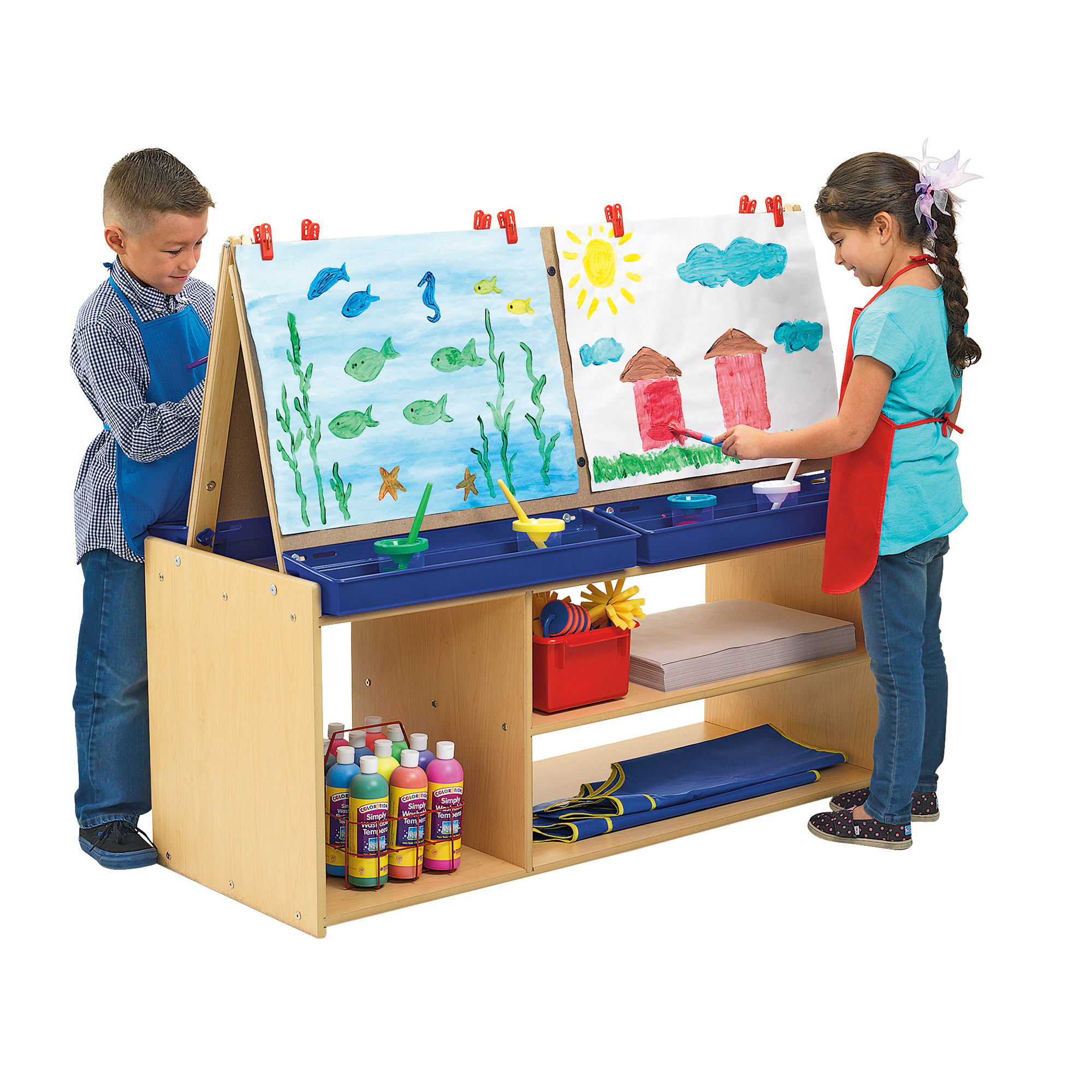 Value Line™ 4-Station Easel