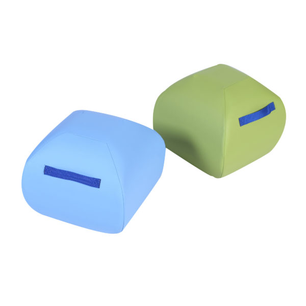 light blue and lime green turtle seats 12 inch