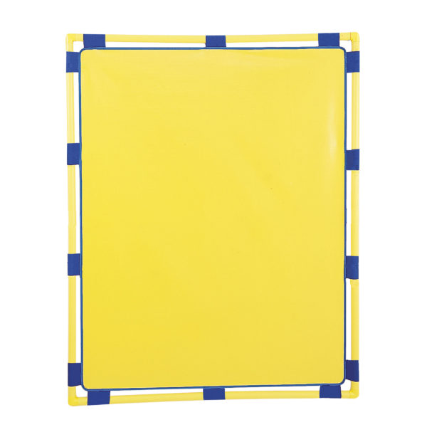 yellow play wall