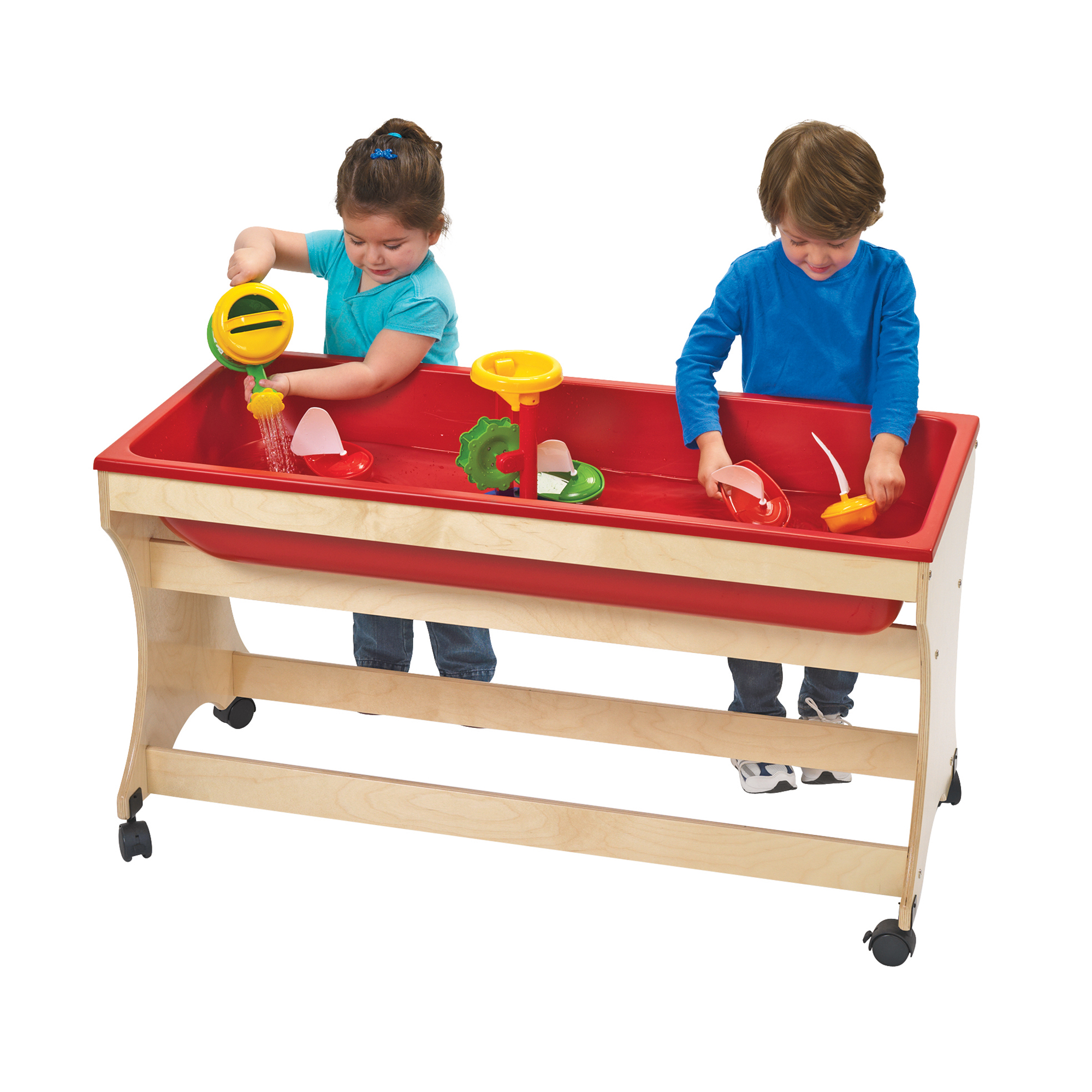 large sand and water table