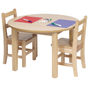 solid birch tables
