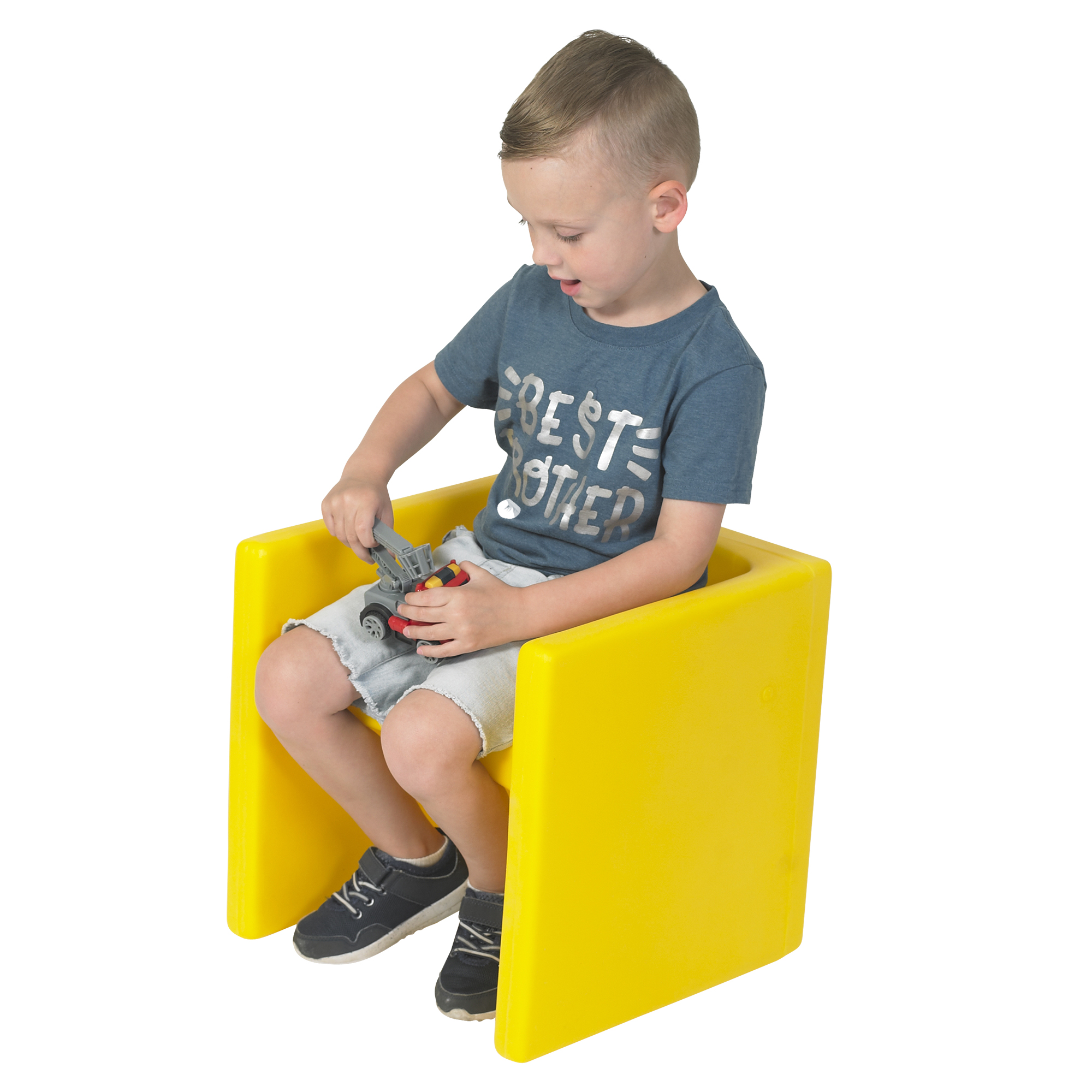 Cube Chair - Yellow