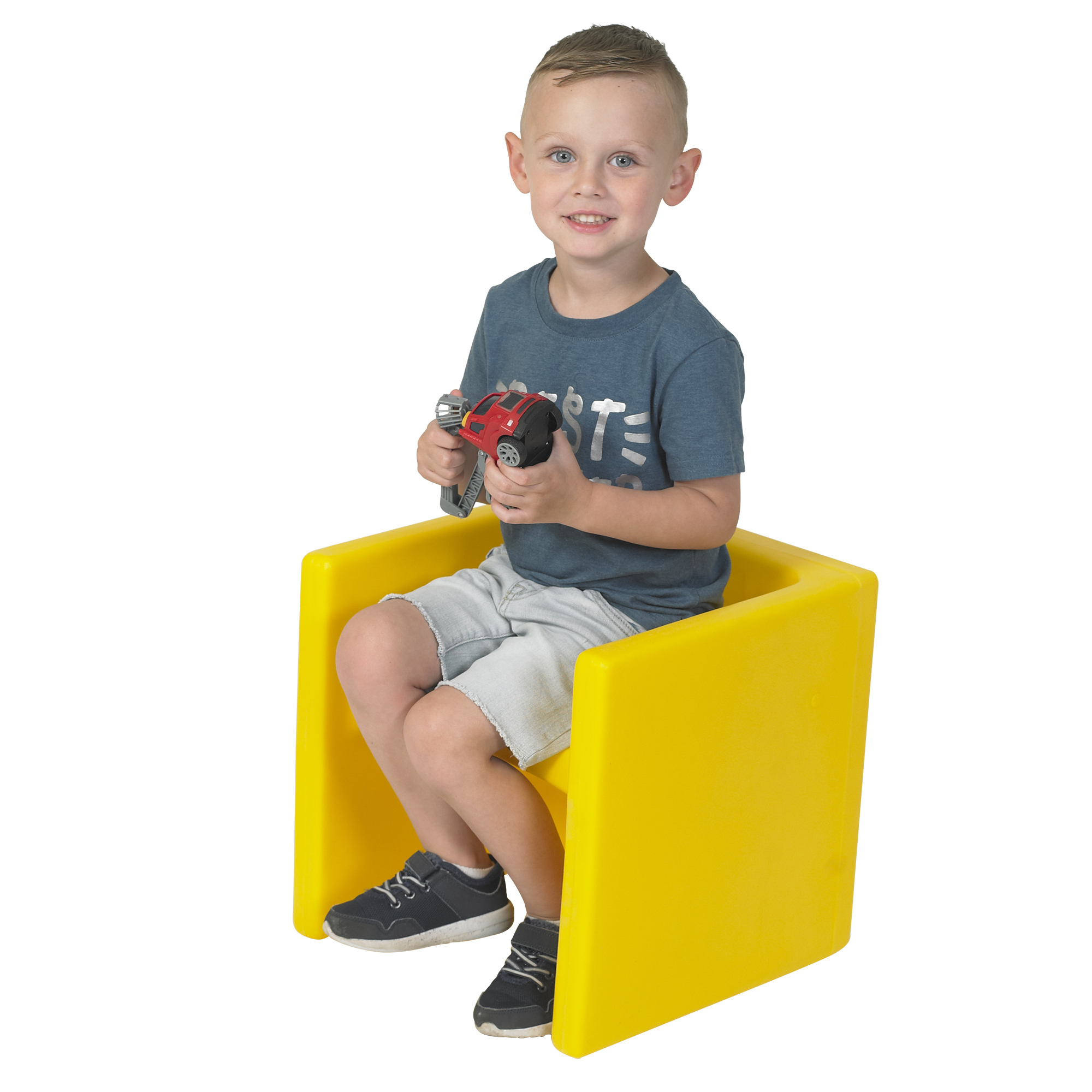 Cube Chair - Yellow