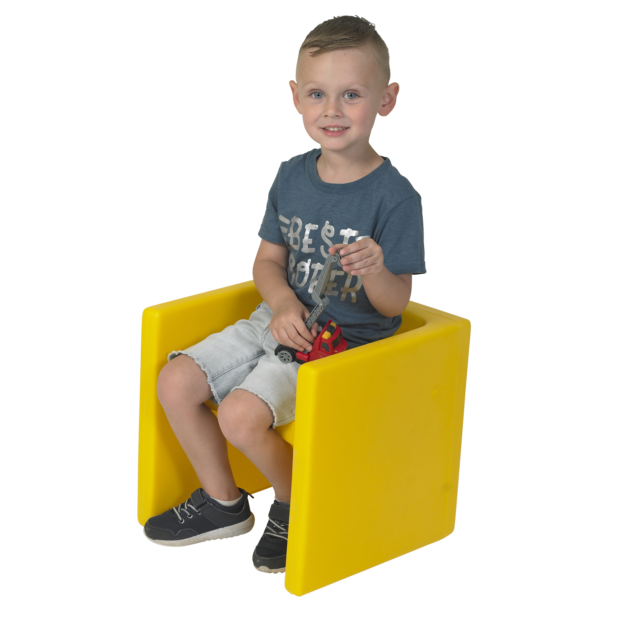 yellow children's chair