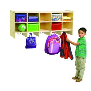 value line birch ten section wall locker