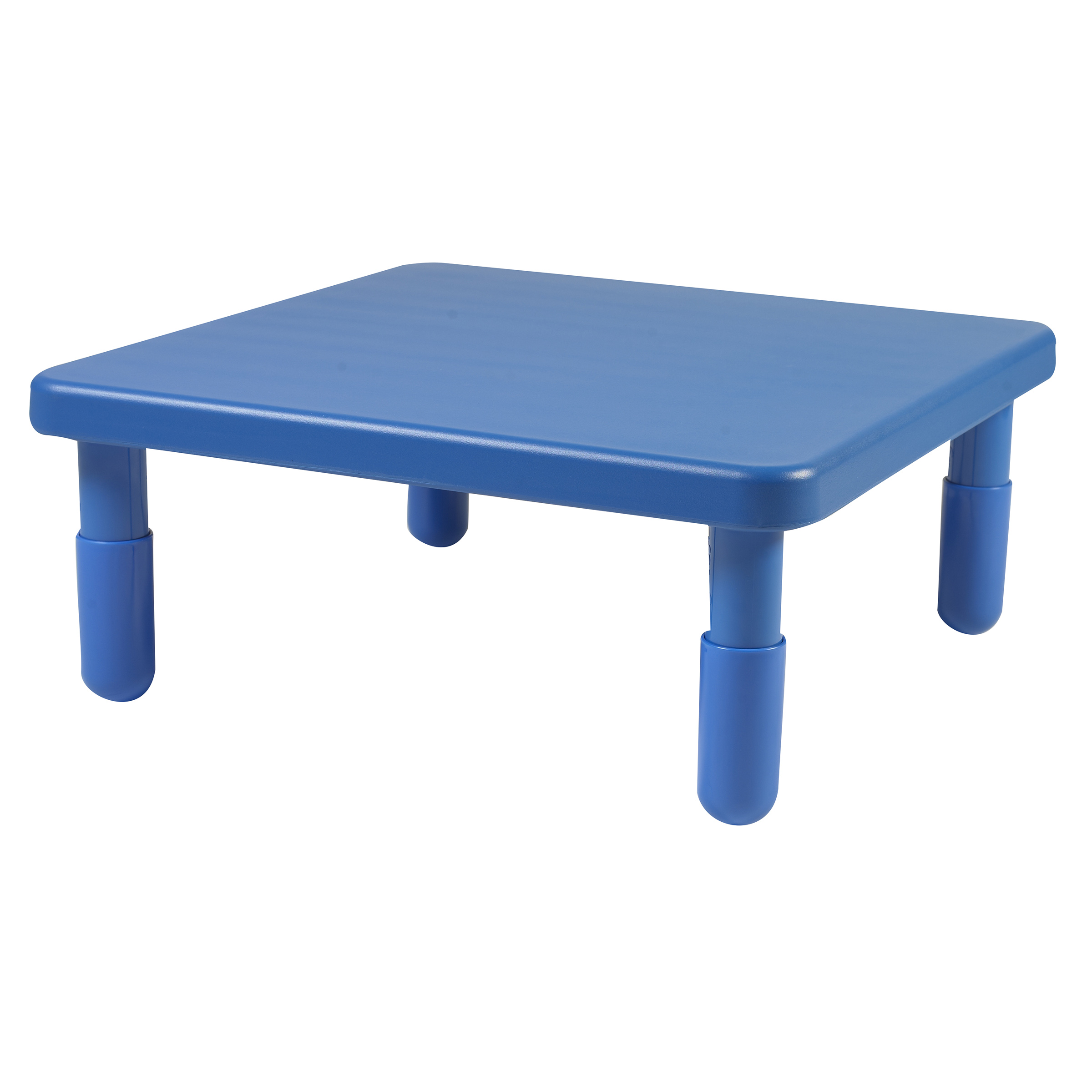 Value 71 cm  Square Table - Royal Blue with 30,5 cm  Legs