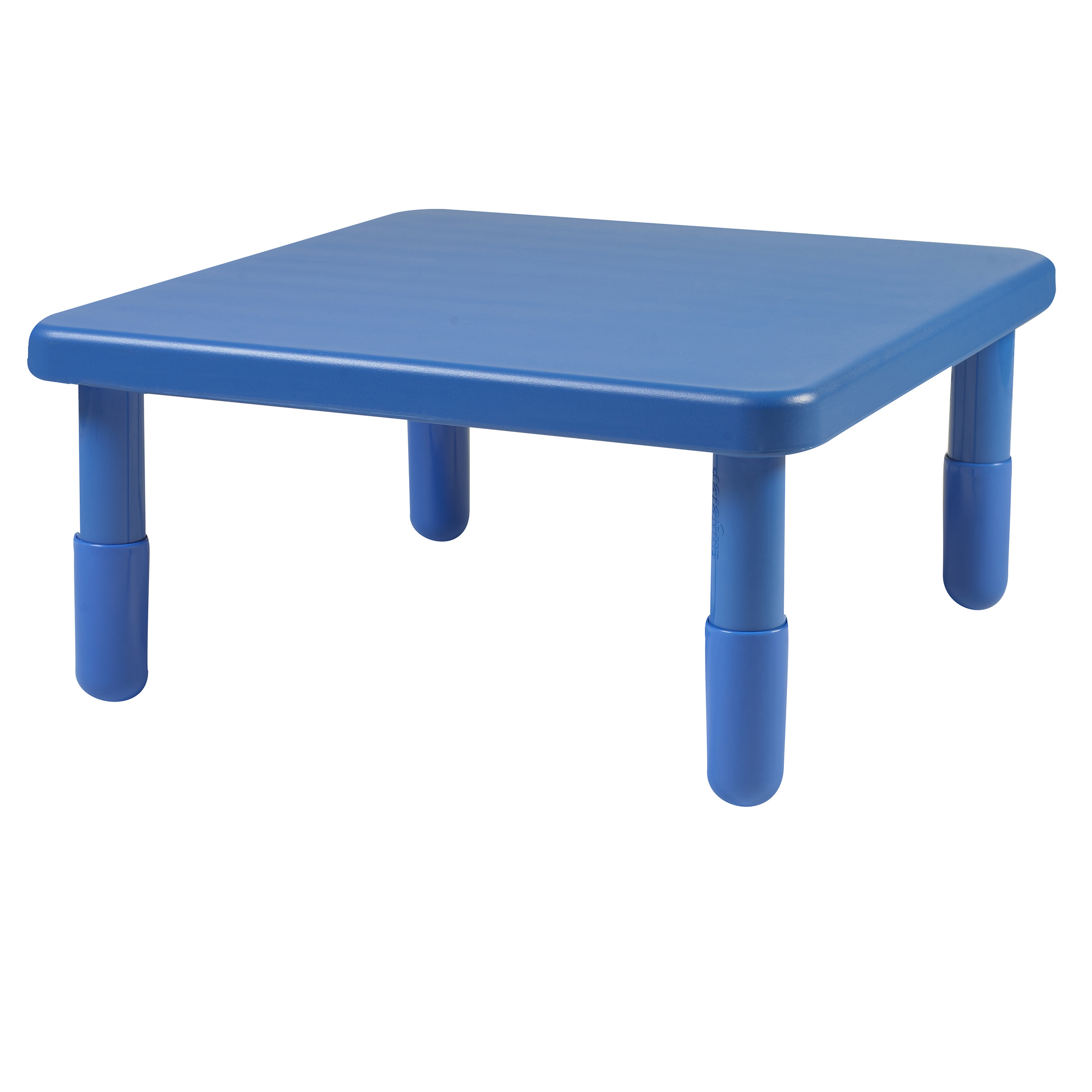 Value 71 cm  Square Table - Royal Blue with 35,5 cm  Legs
