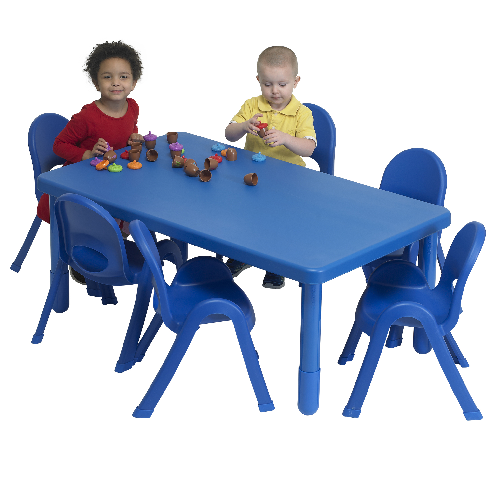MyValue™ Preschool Set 6 Rectangle - Royal Blue