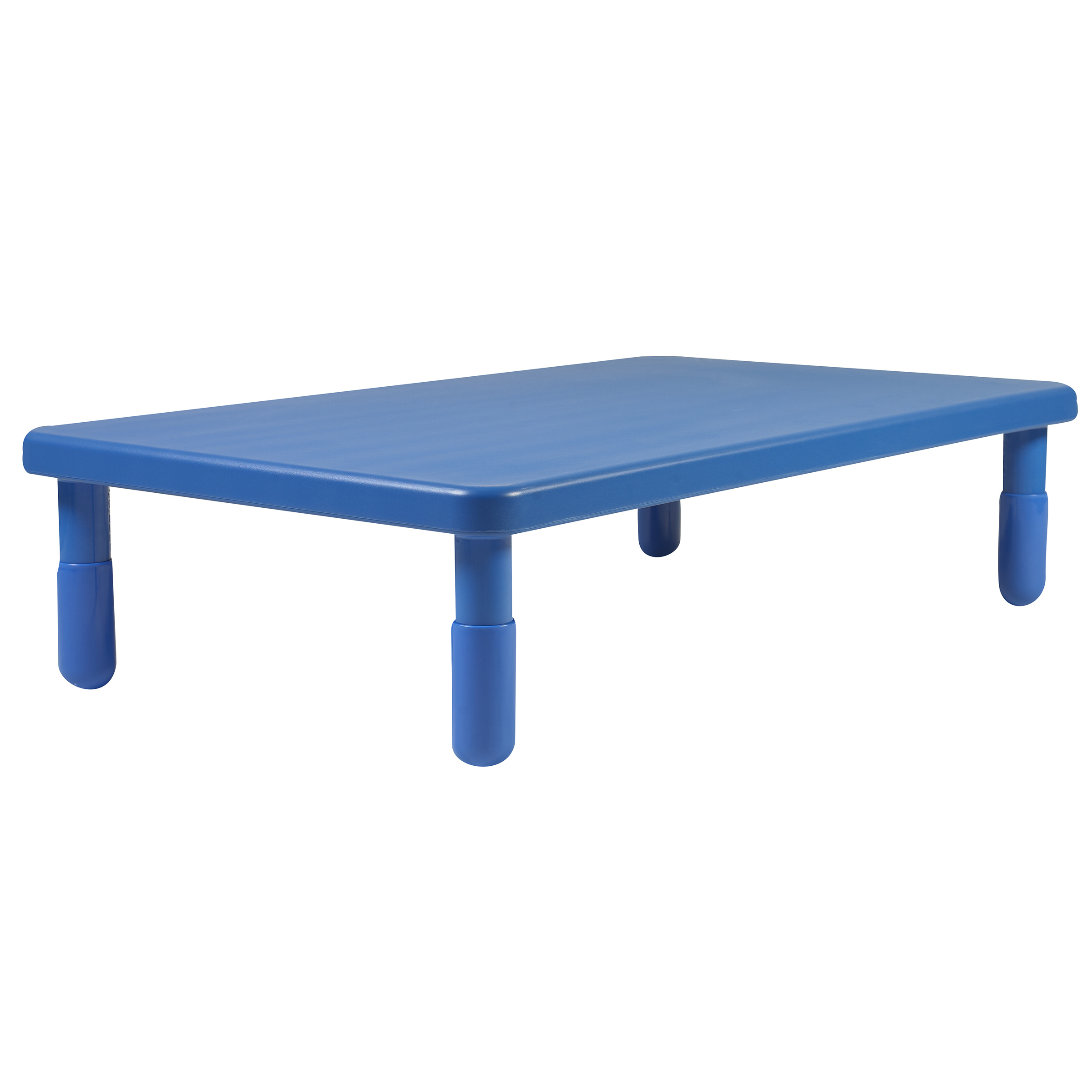 Value Rectangle Table - Royal Blue with 30,5 cm  Legs
