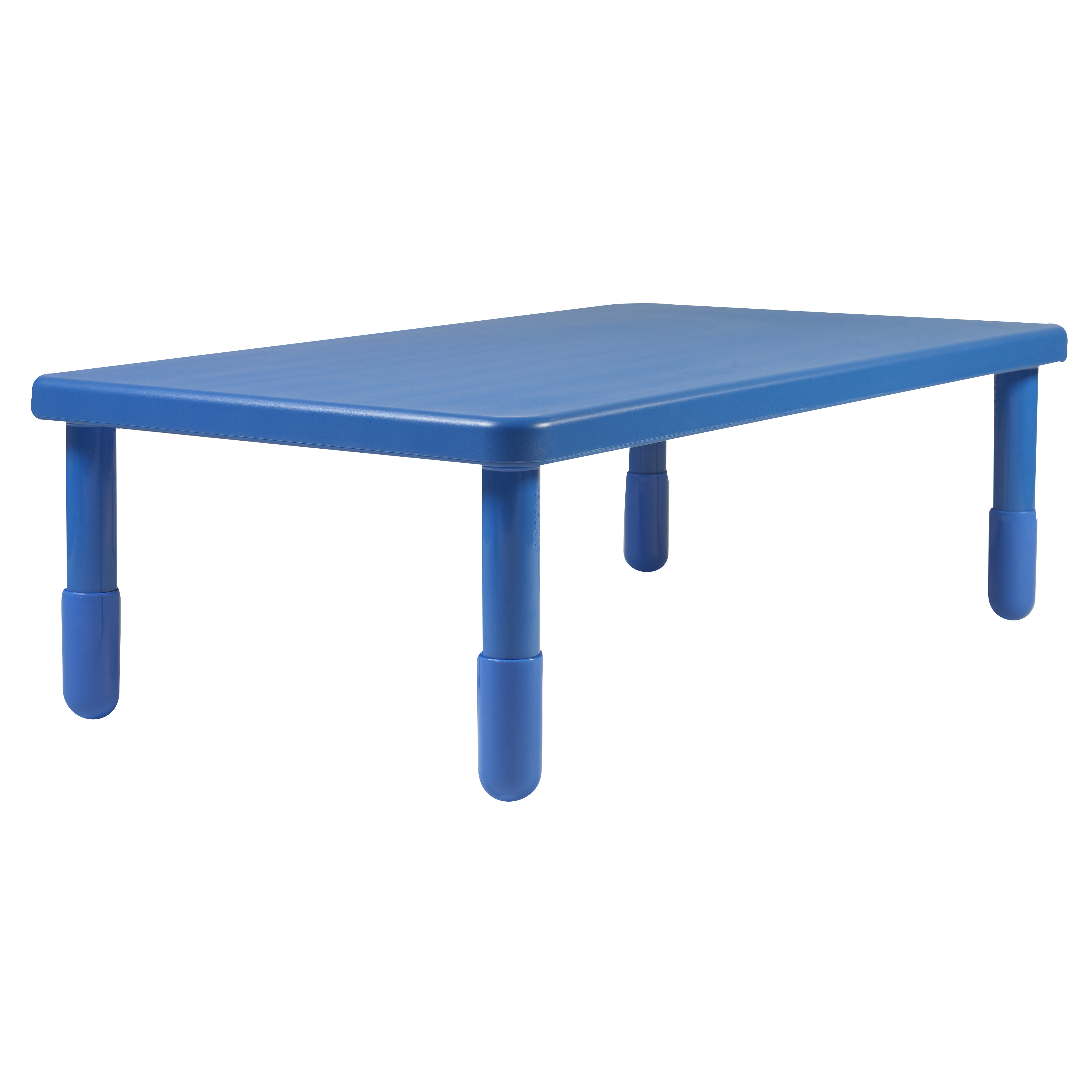 Value Rectangle Table - Royal Blue with 40,5 cm  Legs