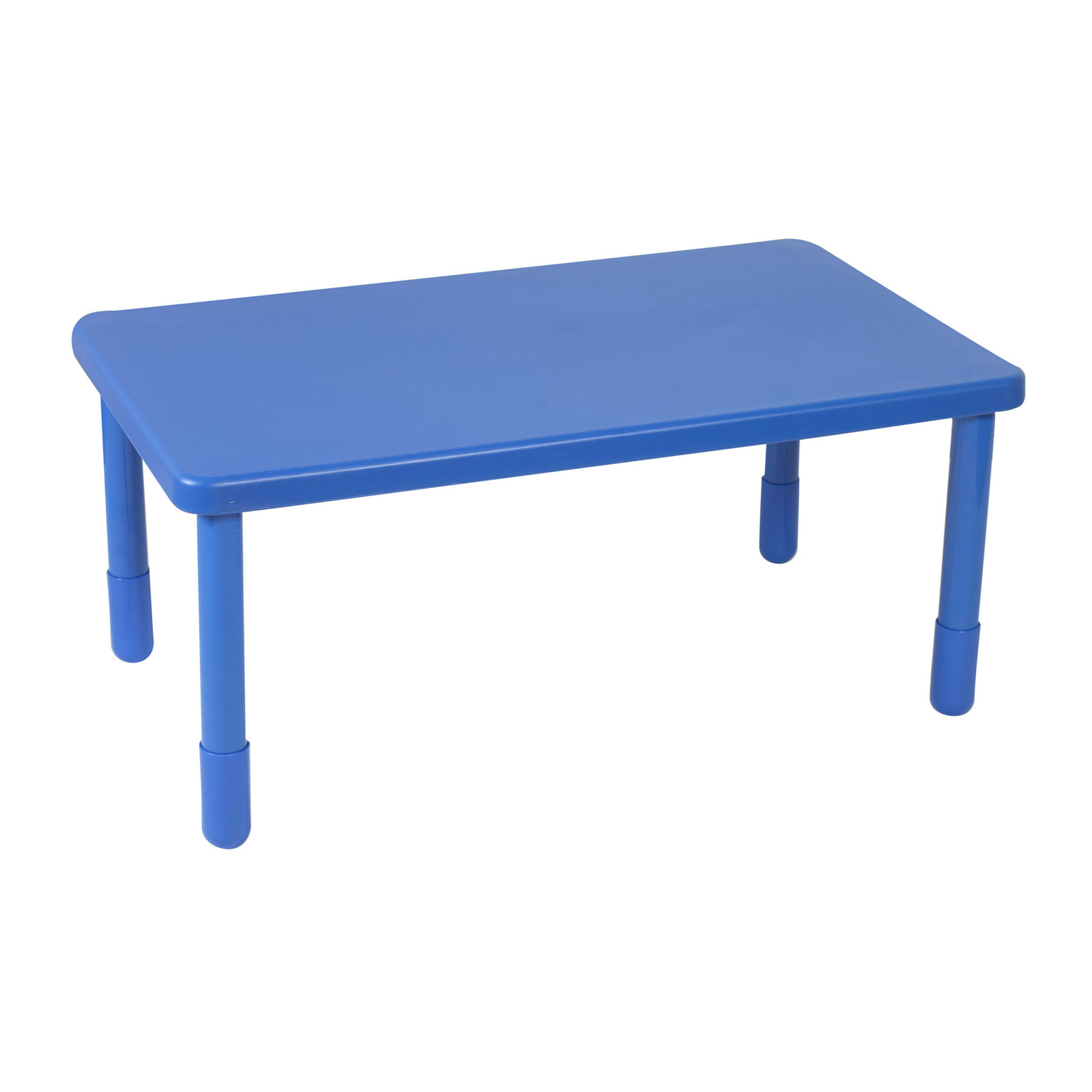 Value Rectangle Table - Royal Blue with 56 cm  Legs