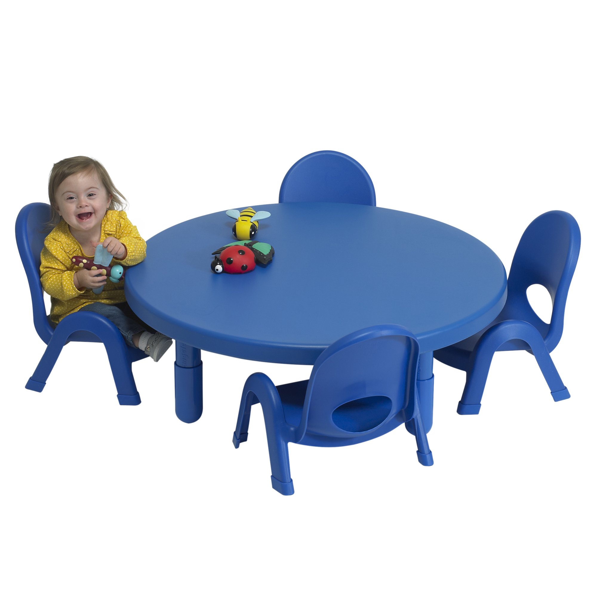 Toddler MyValue™ Set 4 Round - Royal Blue