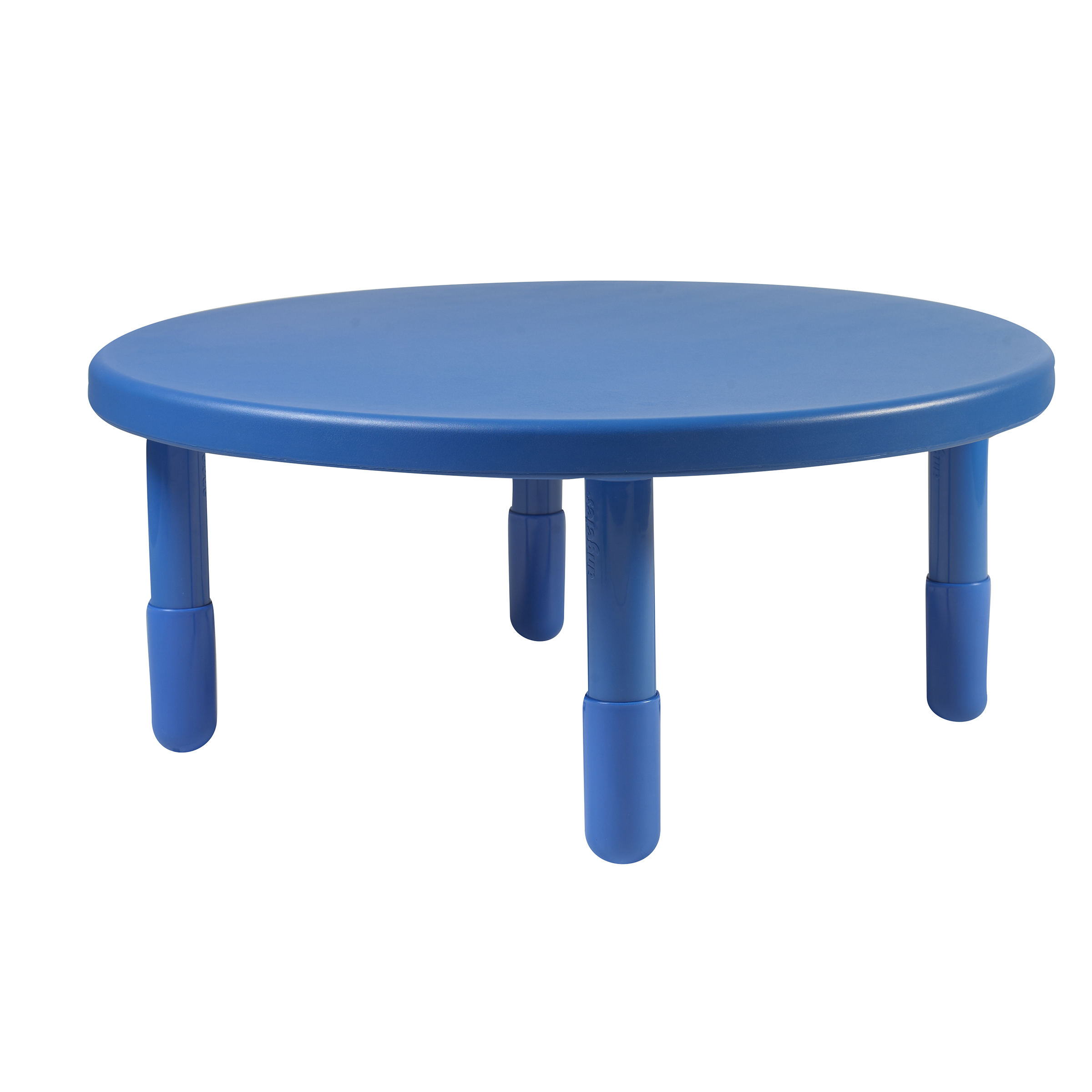 Value 91,5 cm  Diameter Round Table - Royal Blue with 40,5 cm  Legs