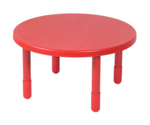 red round value table