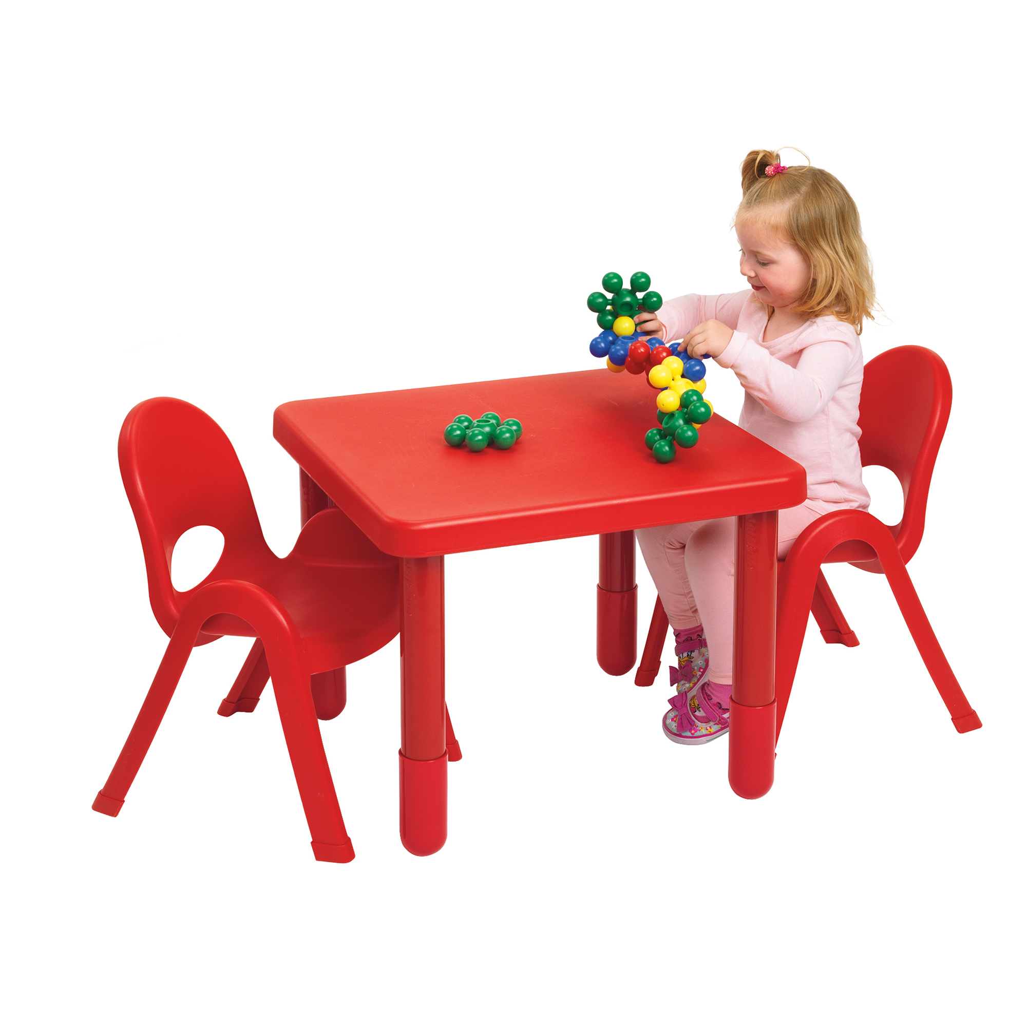 Preschool MyValue™ Set 2 Square - Candy Apple Red