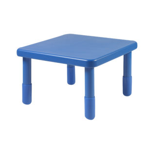 Value 24" Square Table - Royal Blue with 24" Legs