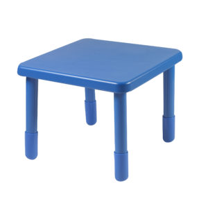Value 24" Square Table - Royal Blue with 24" Legs