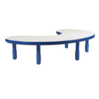 blue kidney table