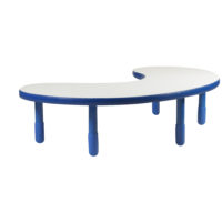 blue kidney table