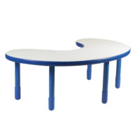 blue kidney table