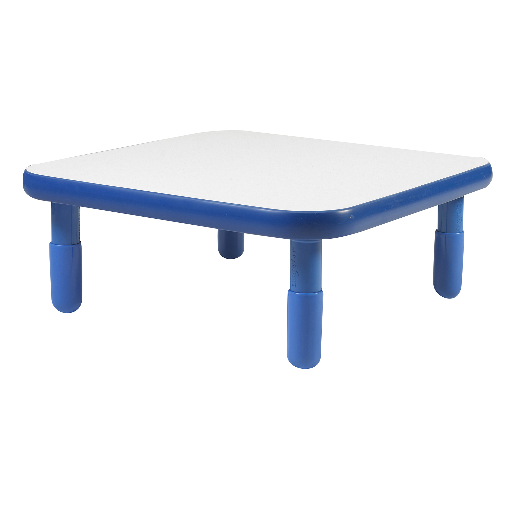 BaseLine® 76 cm  Square Table - Royal Blue with 30,5 cm  Legs