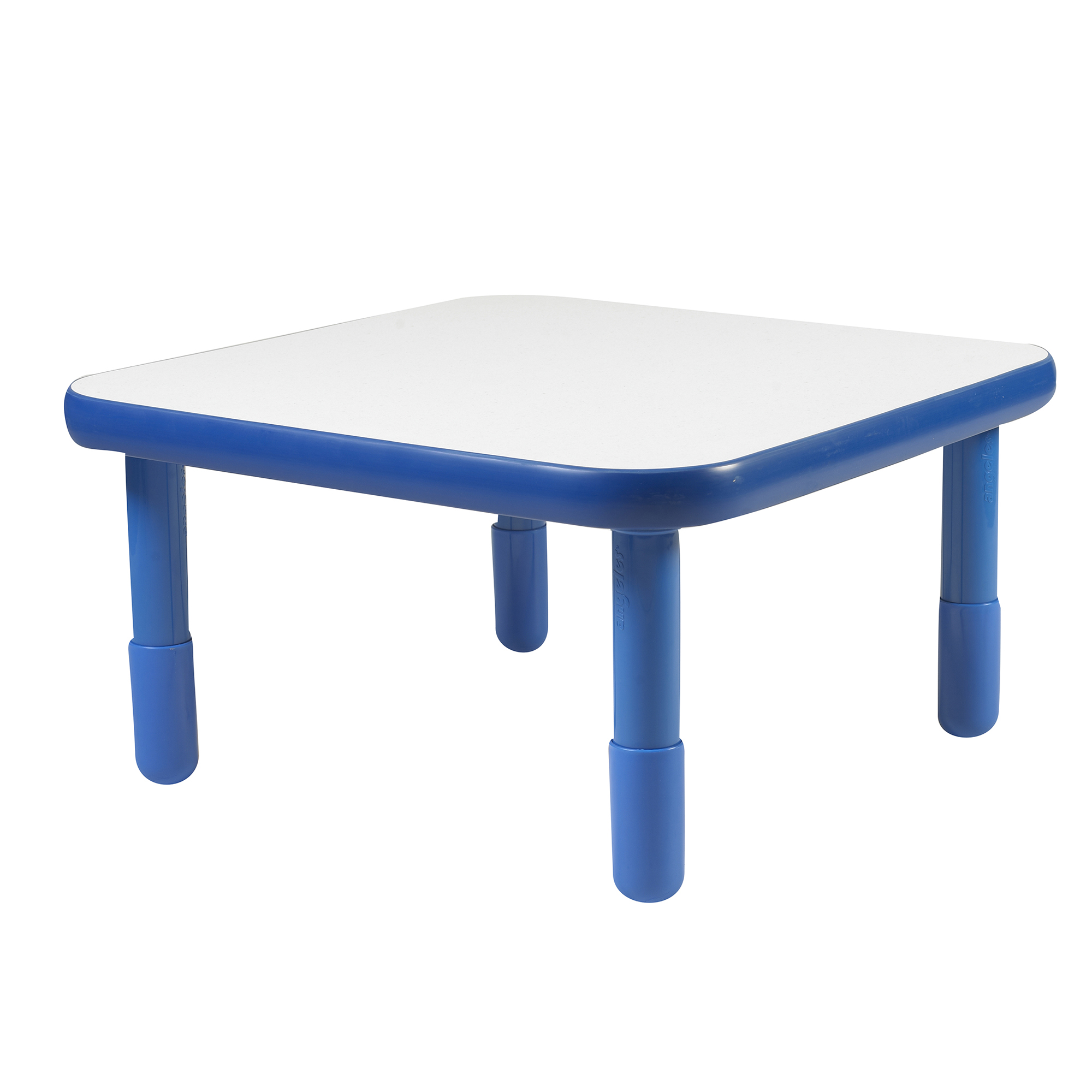 BaseLine® 76 cm  Square Table - Royal Blue with 40,5 cm  Legs