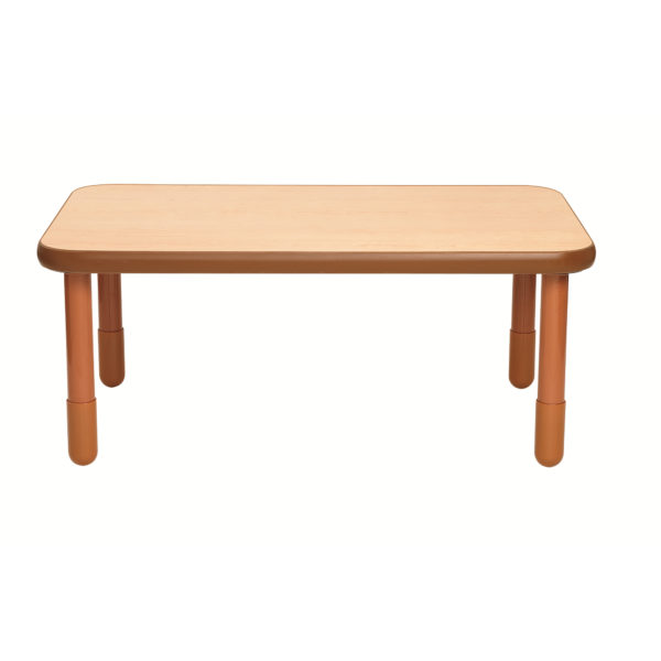 natural wood rectangle value table