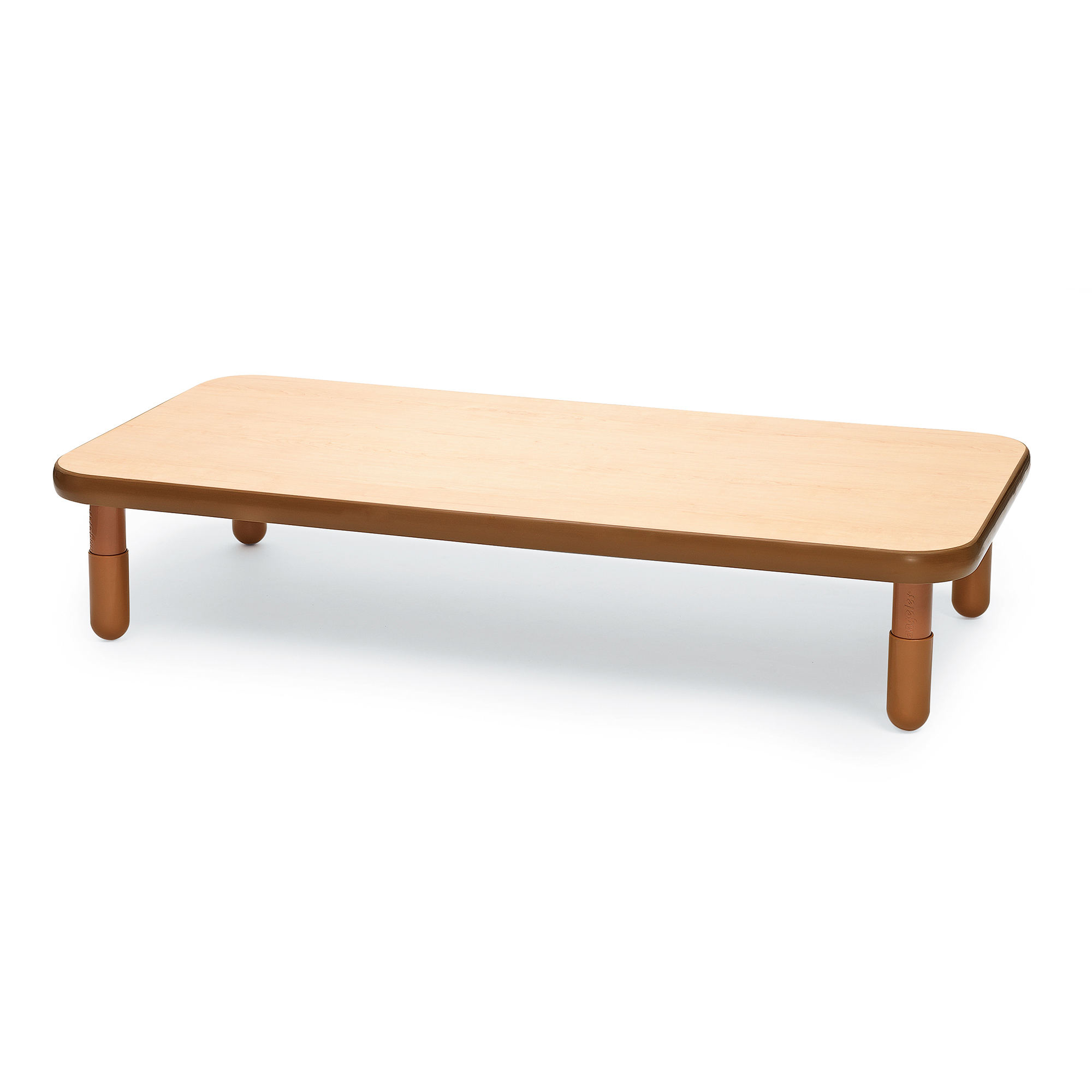 BaseLine® 152,5 cm  x 76 cm  Rectangular Table - Natural Wood with 30,5 cm  Legs