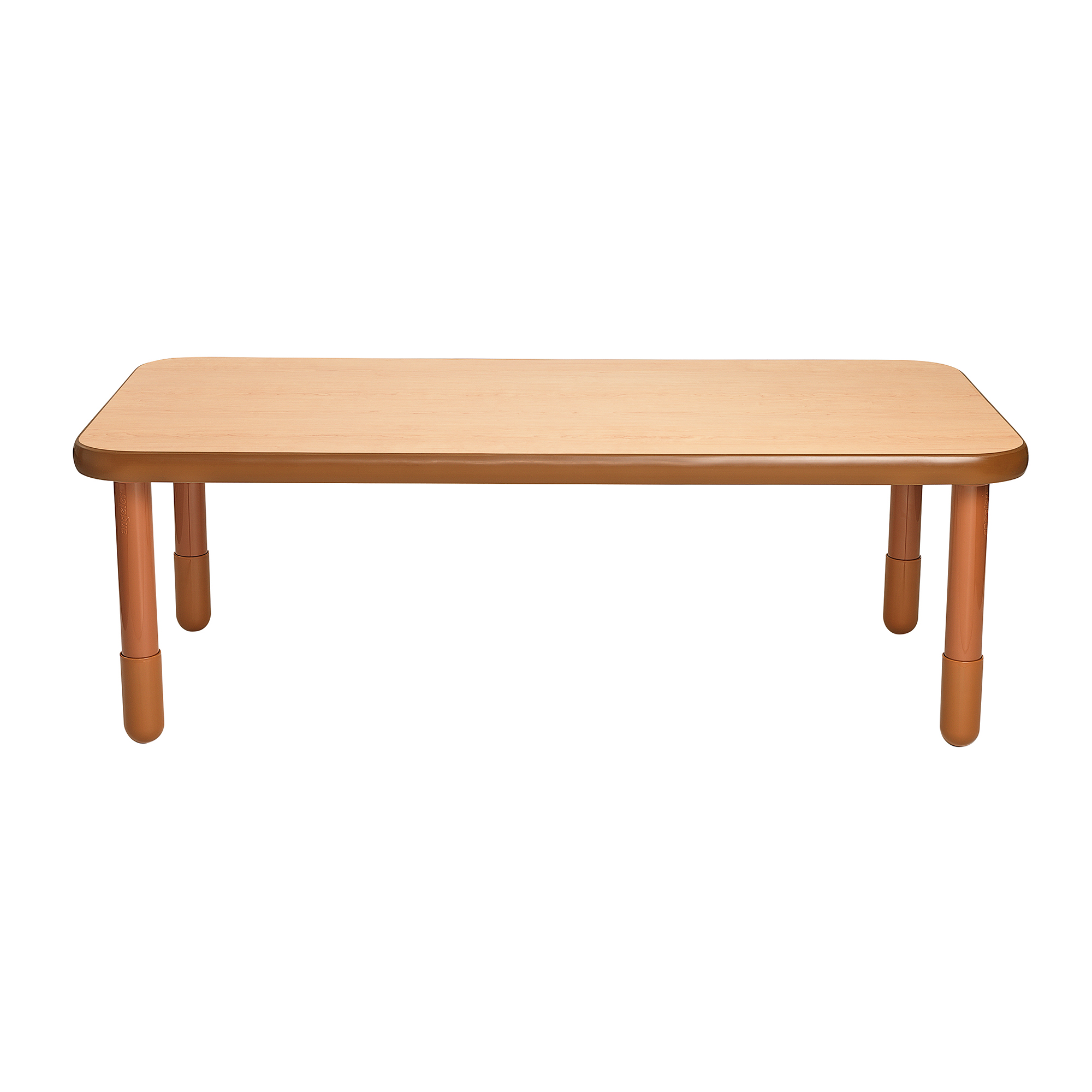 BaseLine® 152,5 cm  x 76 cm  Rectangular Table - Natural Wood with 51 cm  Legs