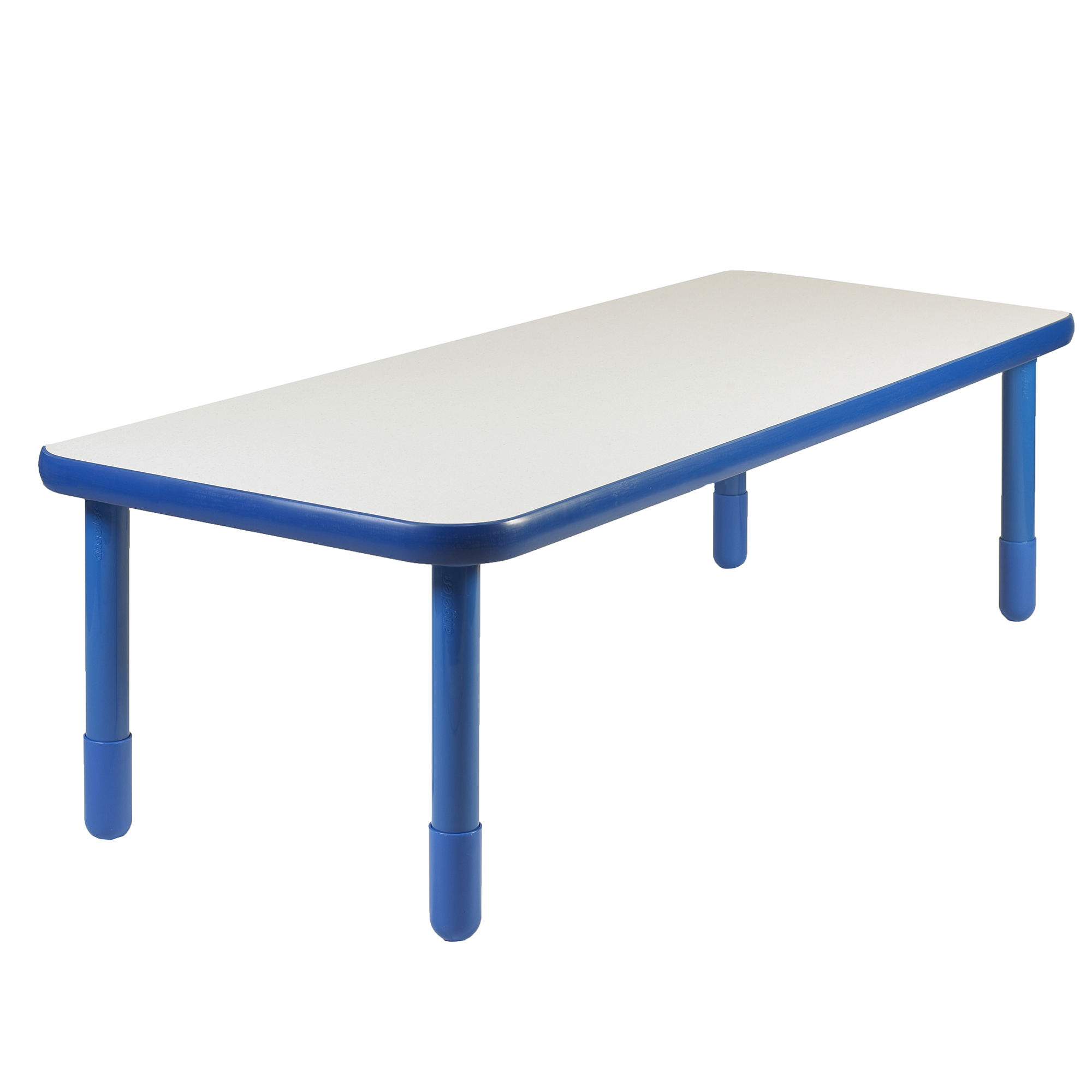 BaseLine® 183 cm  x 76 cm  Rectangular Table - Royal Blue with 56 cm  Legs