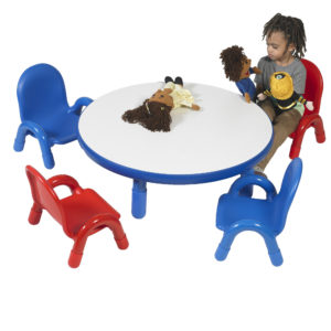 round table and chair set