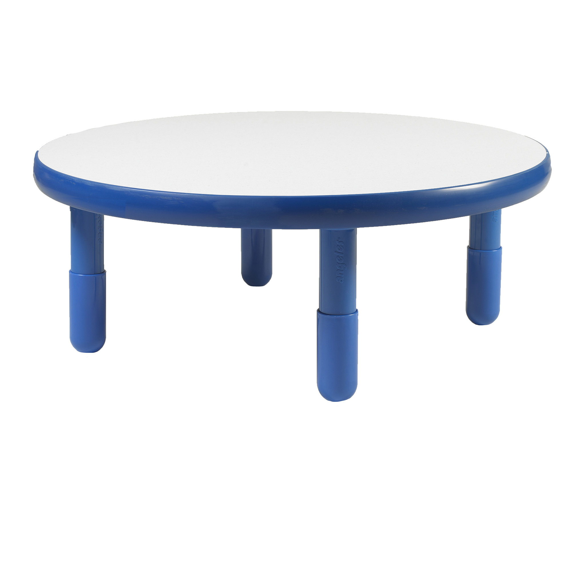 BaseLine® 91,5 cm Diameter Round Table - Royal Blue with 35,5 cm  Legs