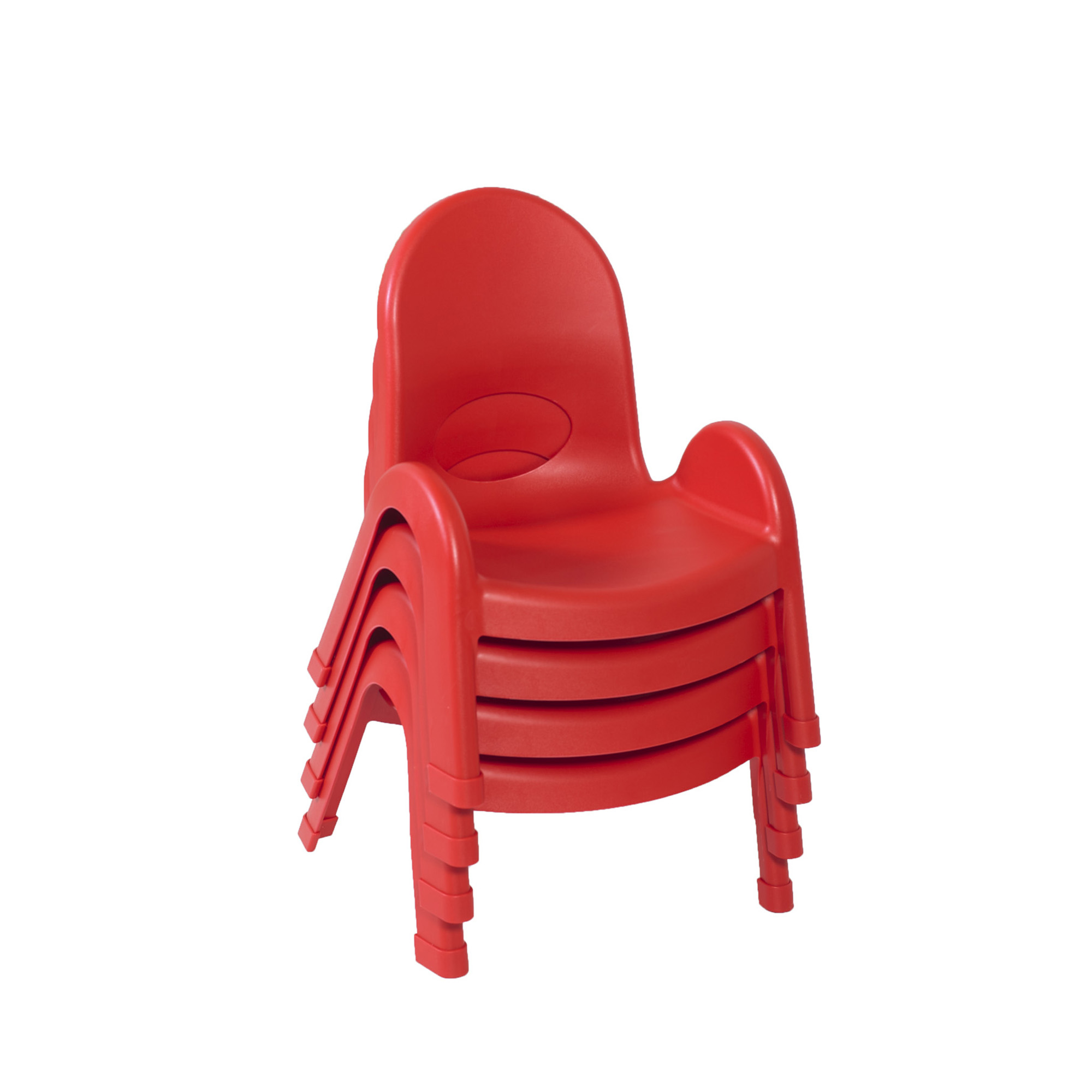 Value Stack™ 12,5 cm  Chair - 4 Pack - Candy Apple Red