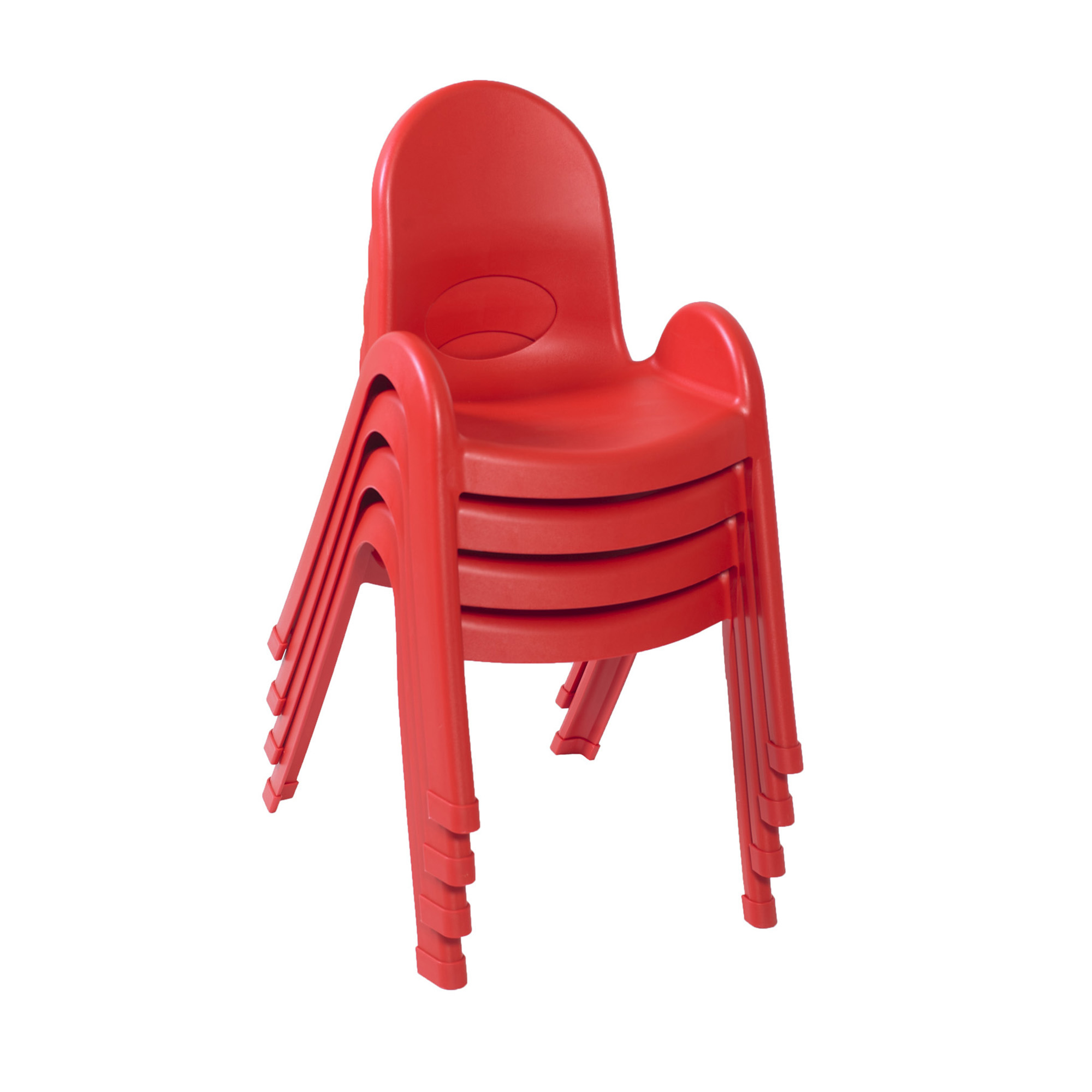 Value Stack™ 33 cm  Chair - 4 Pack - Candy Apple Red