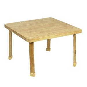 Square NaturalWood™ Table Top with 20" Legs
