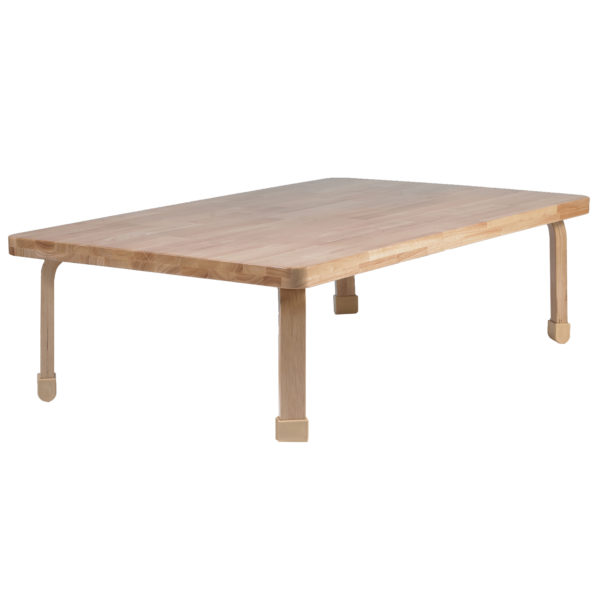 Rectangle NaturalWood™ Table Top with 24" Legs