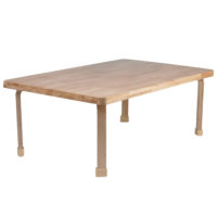 Rectangle NaturalWood™ Table Top with 24" Legs